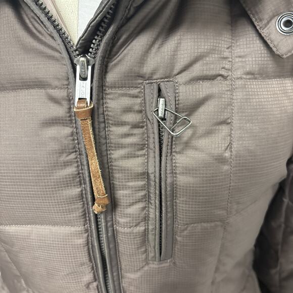 Retro Y2K Premium Heritage Revival Eddie Bauer Faux Fur Hood Down Puffer Jacket - Picture 5 of 16